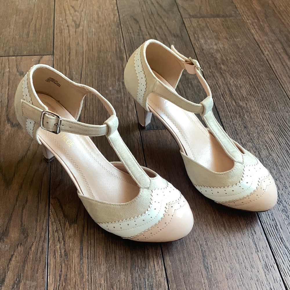 T-Strap 40s/50s Inspired Heels